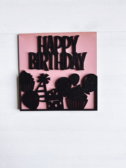 Birthday Interchangeable tile