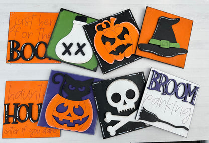 Halloween Interchangeable Sign Tile