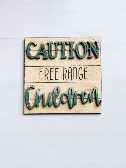 Free Range Children Farm Interchangeable tile