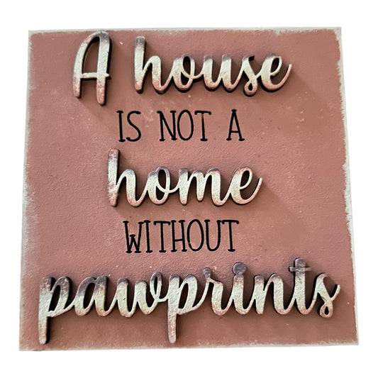 Cat & Dog Everyday Interchangeable Sign Tile