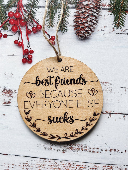 Best Friend Christmas Gift Idea, Sarcastic Best Friend Gift