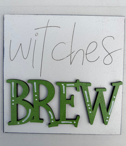 Halloween Interchangeable Sign Tile