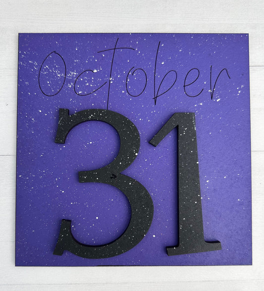 Halloween Interchangeable Sign Tile