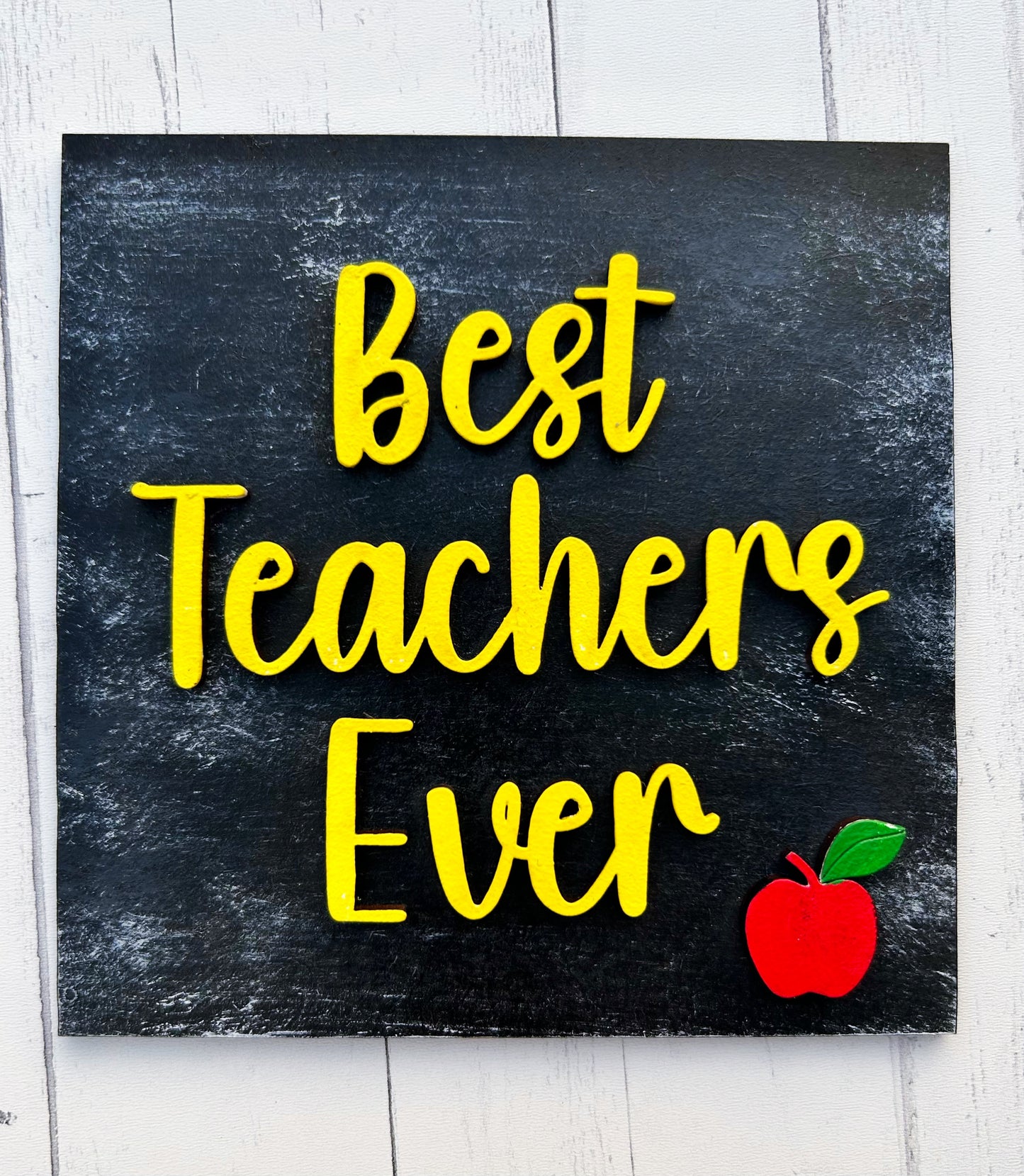 Teacher School Interchangeable tile