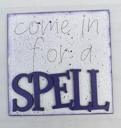 Halloween Interchangeable Sign Tile