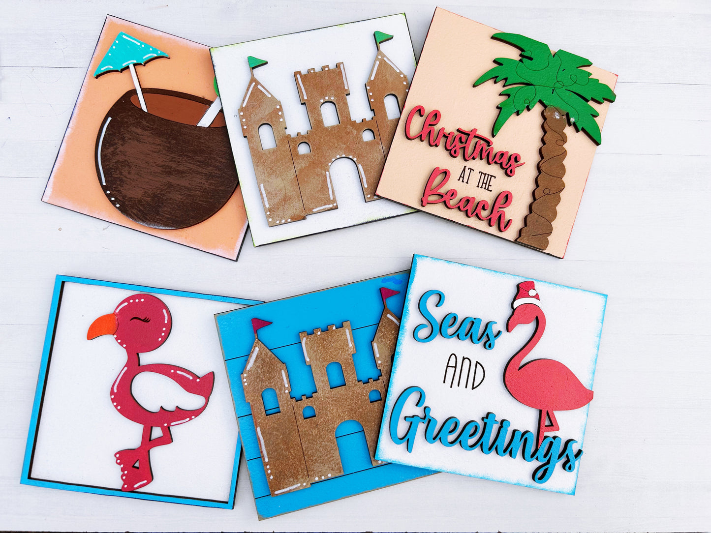 Seas & Greetings Interchangeable Sign Tile