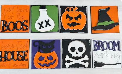 Halloween Interchangeable Sign Tile