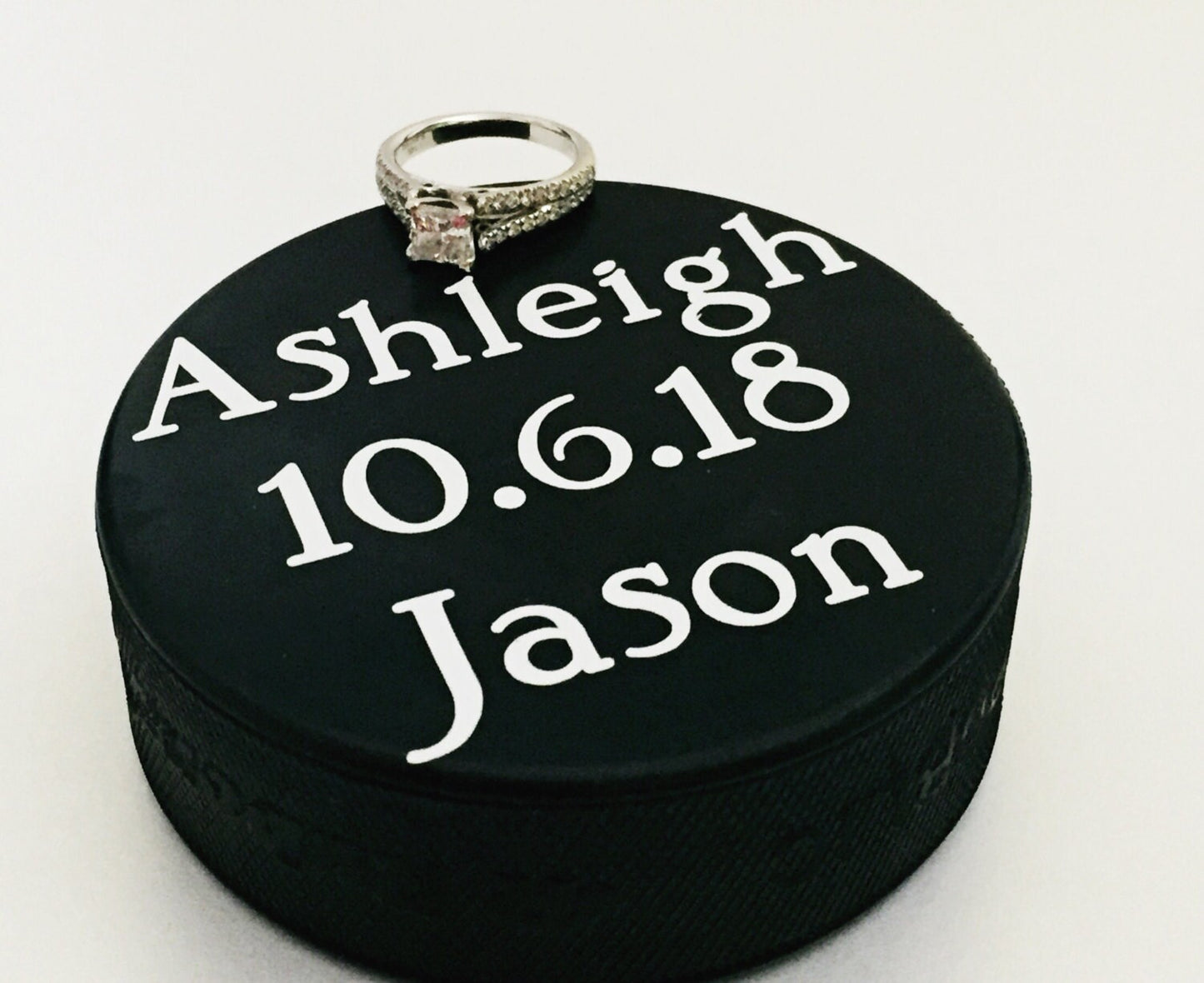 Hockey Save the Date | Unique Save the Date | Hockey Engagement | Hockey Wedding | Save the Date Prop | Engagement Prop | Sports Wedding