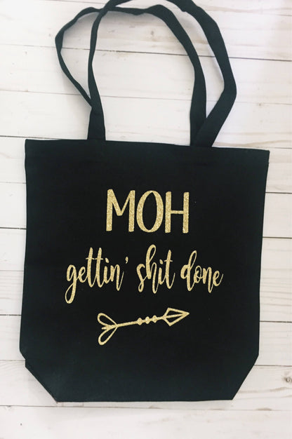 Maid of Honor Gift, Maid of Honor Tote Bag, Maid of Honor Proposal, Bridesmaid Gift, Bridal Party Gift, Bridesmaid Tote Bag, Bridesmaid Gift