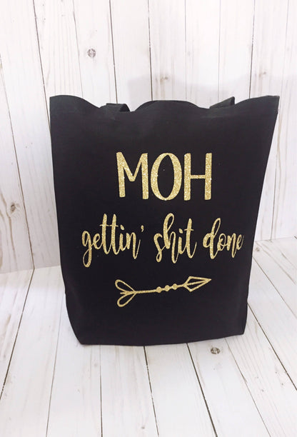 Maid of Honor Gift, Maid of Honor Tote Bag, Maid of Honor Proposal, Bridesmaid Gift, Bridal Party Gift, Bridesmaid Tote Bag, Bridesmaid Gift