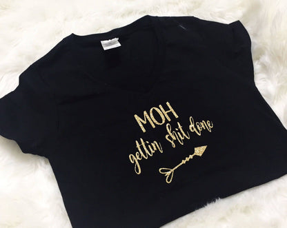 Maid of Honor Shirt | Maid of Honor Gift | MOH Shirt | MOH gift | Bridal Party Shirt | Bridal Party Gift | Maid of Honor | Bachelorette Gift