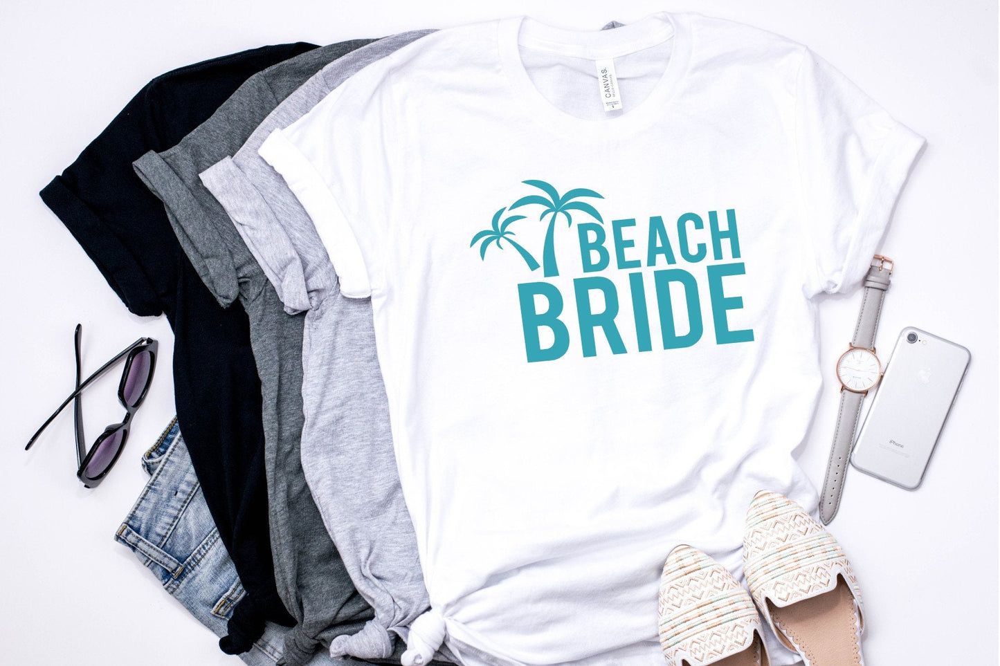 Beach Bride, Beach Bride Shirt, Beach Bride Gift, Beach Bridesmaid Gift, Beach Bridesmaid Shirt, Gift for Bride, Bachelorette Shirts
