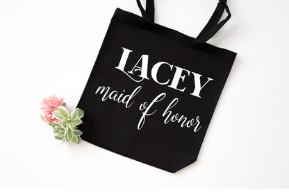 Maid of Honor Gift, Maid of Honor, Maid of Honor Gift Sister, Maid of Honor Gift Ideas, Wedding Tote Bag, Wedding Tote, Bridal Party Gift