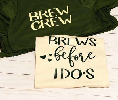 Bachelorette Shirts, Brews before I Dos, Bachelorette Gifts, Bachelorette Ideas, Brews before I Do's Shirts, Bella Canvas Bachelorette Shirt