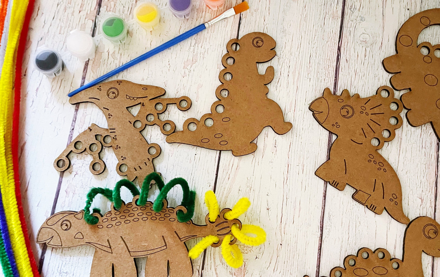 Craft Kits for Kids, Christmas Crafts, Toddler Craft Kits, DIY Toddler Craft Kit, Dinosaur Crafts for Kids, Pretend Play Dinosaurs