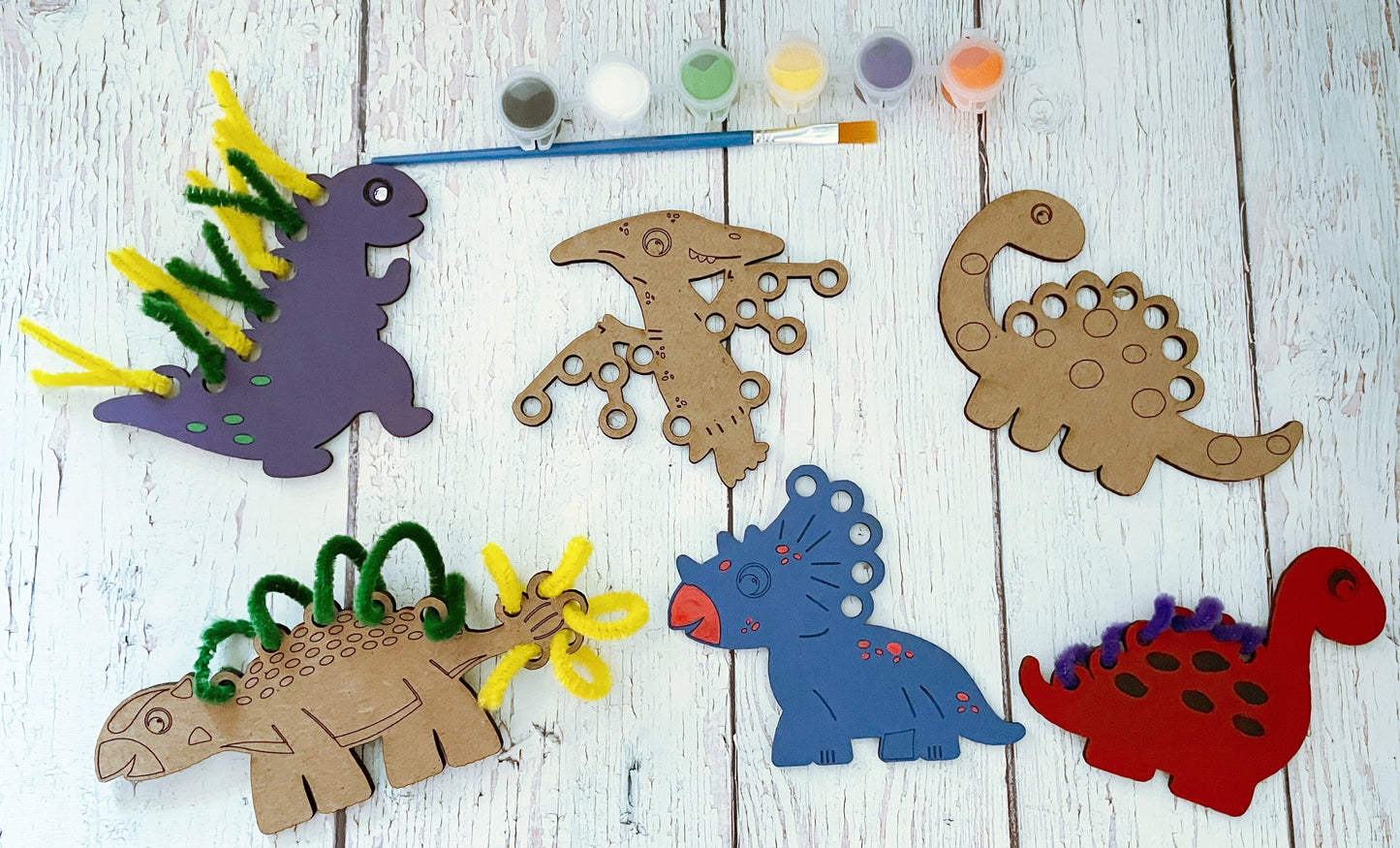Craft Kits for Kids, Christmas Crafts, Toddler Craft Kits, DIY Toddler Craft Kit, Dinosaur Crafts for Kids, Pretend Play Dinosaurs