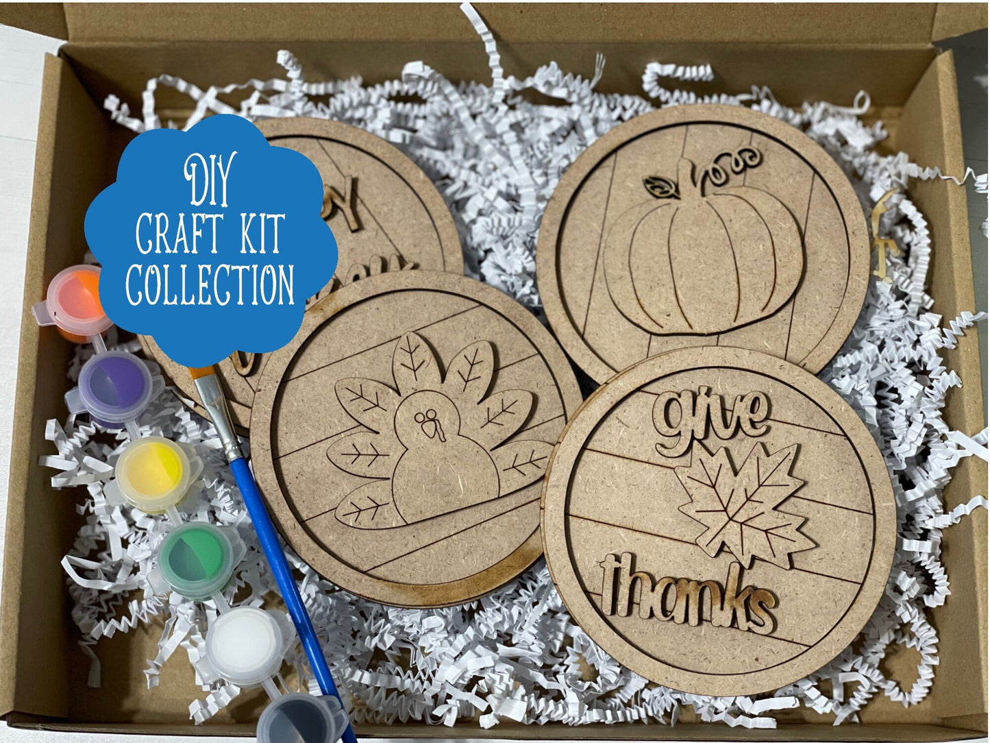 Craft Kits for Kids, Thanksgiving Crafts, Toddler Craft Kits, DIY Toddler Craft Kit, Fall Crafts for Kids,