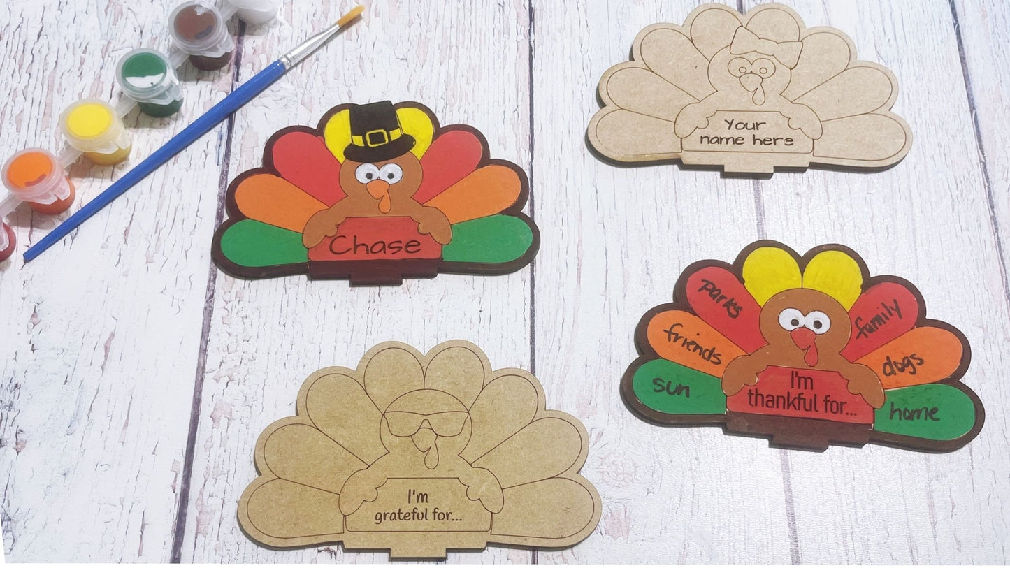 Thanksgiving art Kit for Kids, DIY Paint Kit for Kids and Toddlers, Thanksgiving crafts, thanksgiving activities