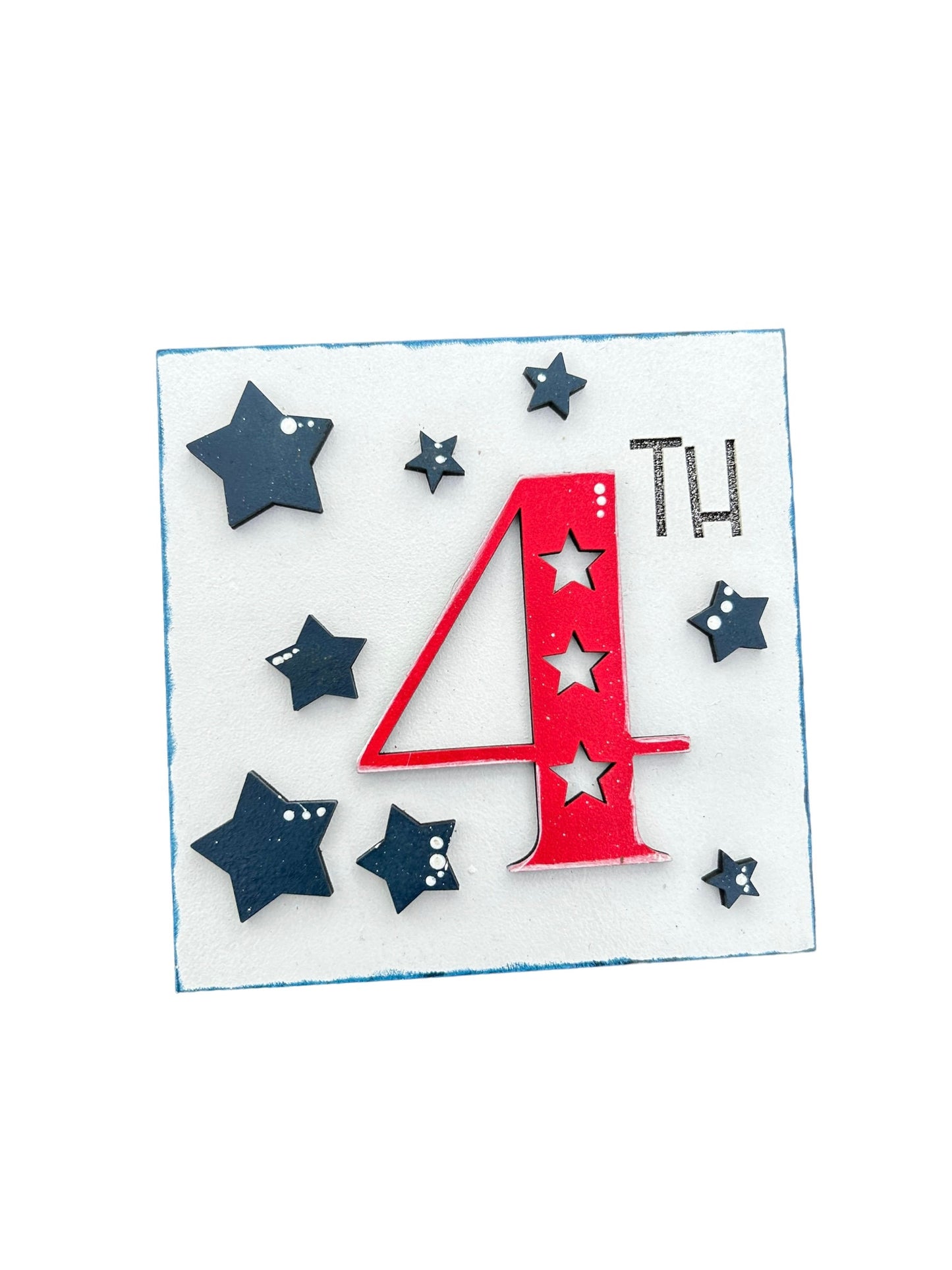 July 4th Summer Season Interchangeable Sign Tile