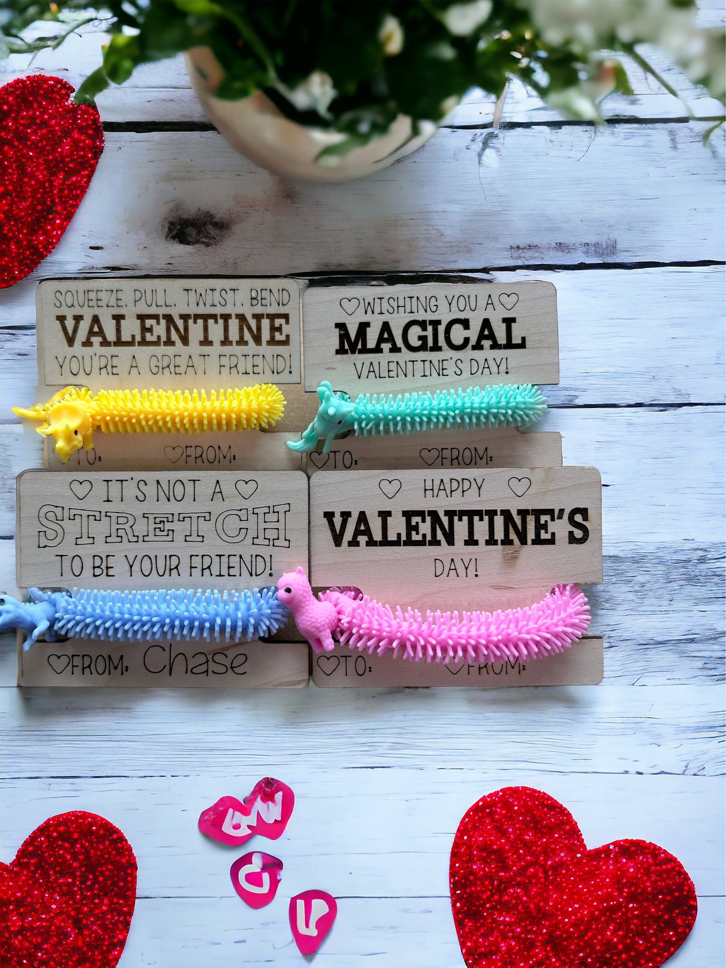 Class Valentine’s Day Stretchy Bracelet Fidget Gift